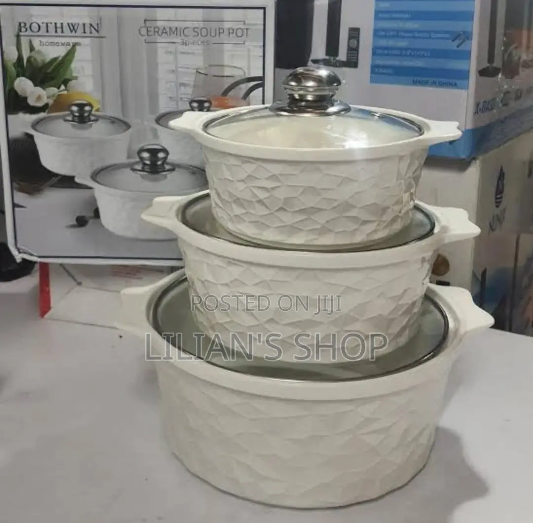 New Ceramic Serving Dishes -3pcs
