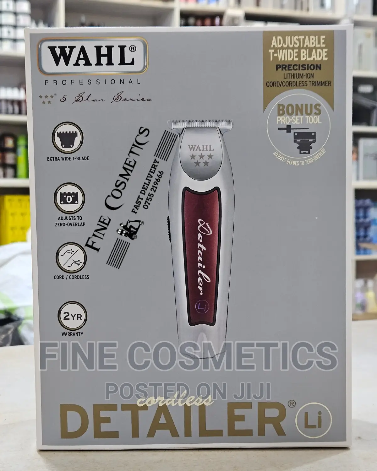 New Wahl 5-star Serie Cordless Detailer Rechargeable Trimmer