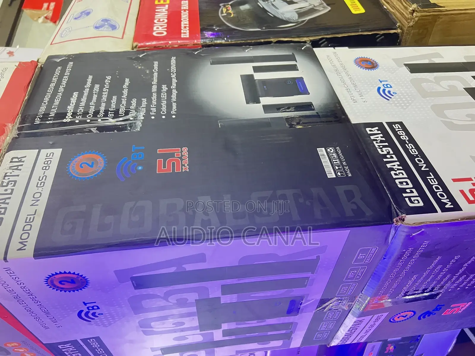 Globalstar 5.1 Ch Powerful Bass Woofer