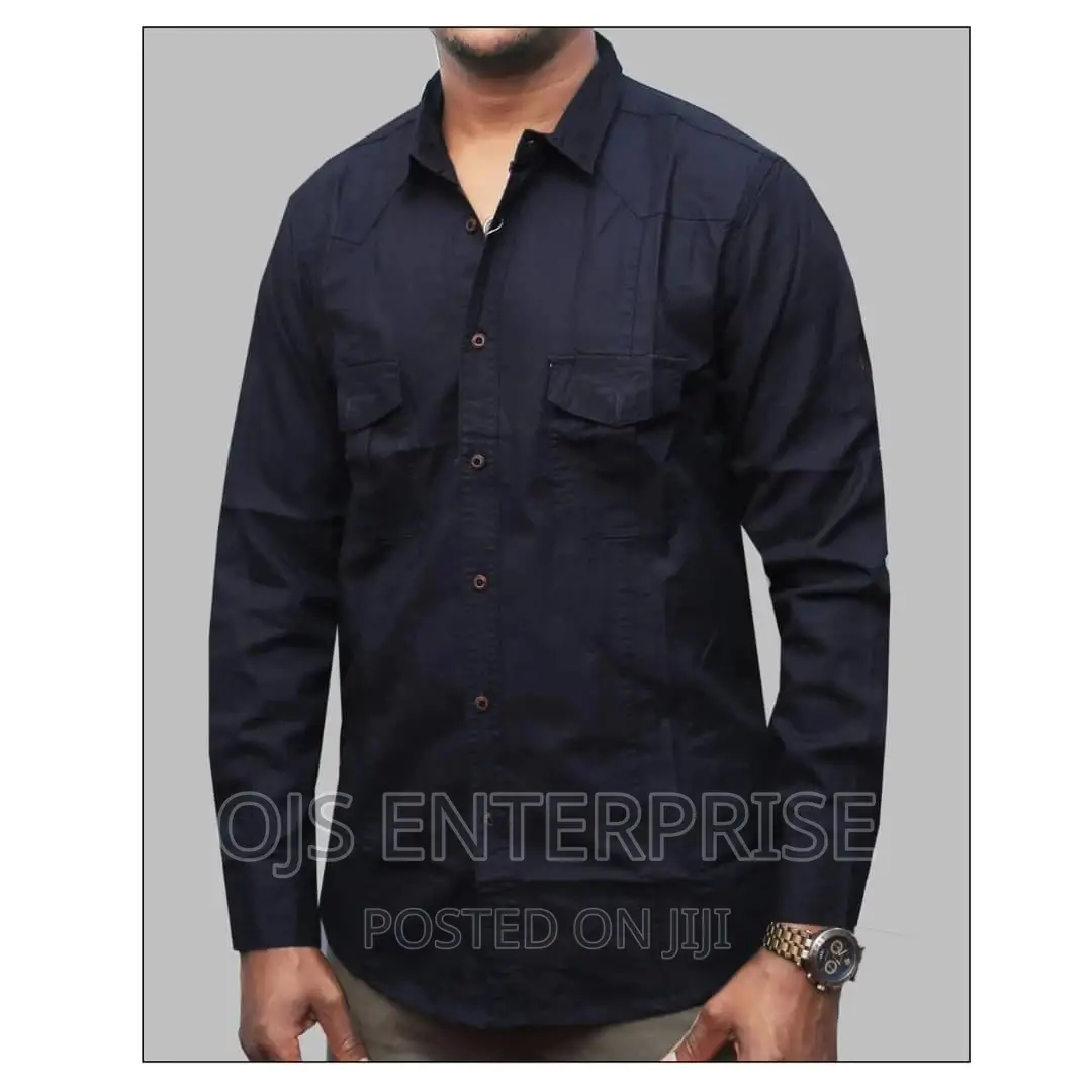 Quality Men's Khaki Shirts (Durable Cotton)