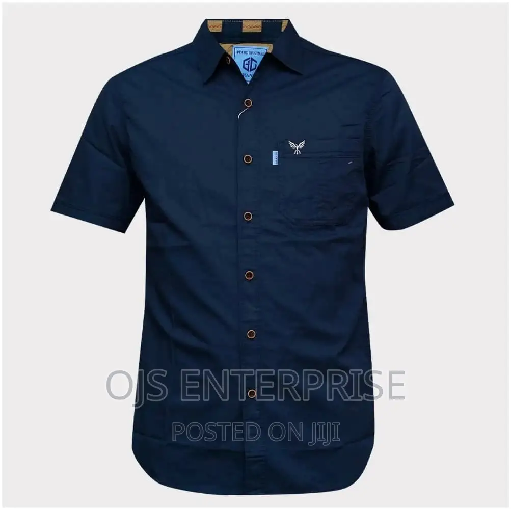Short Sleeve Khaki Shirts Mens