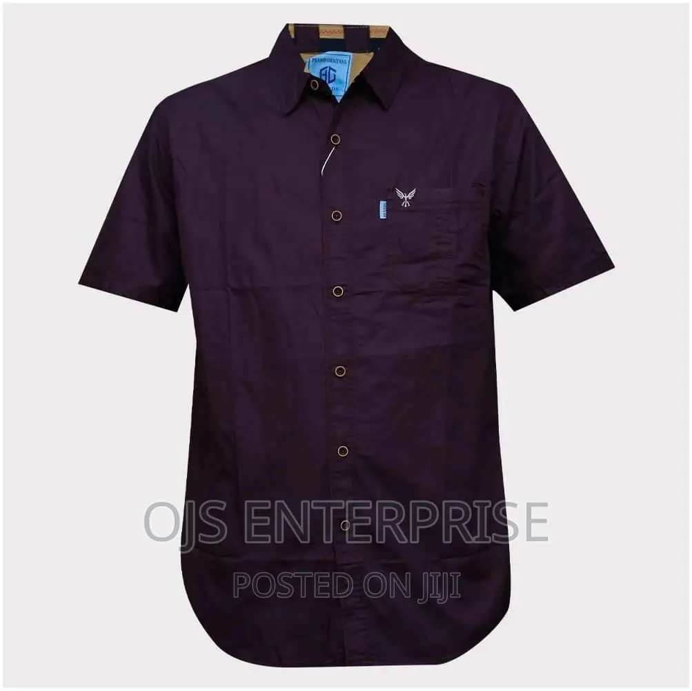 Short Sleeve Khaki Shirts Mens