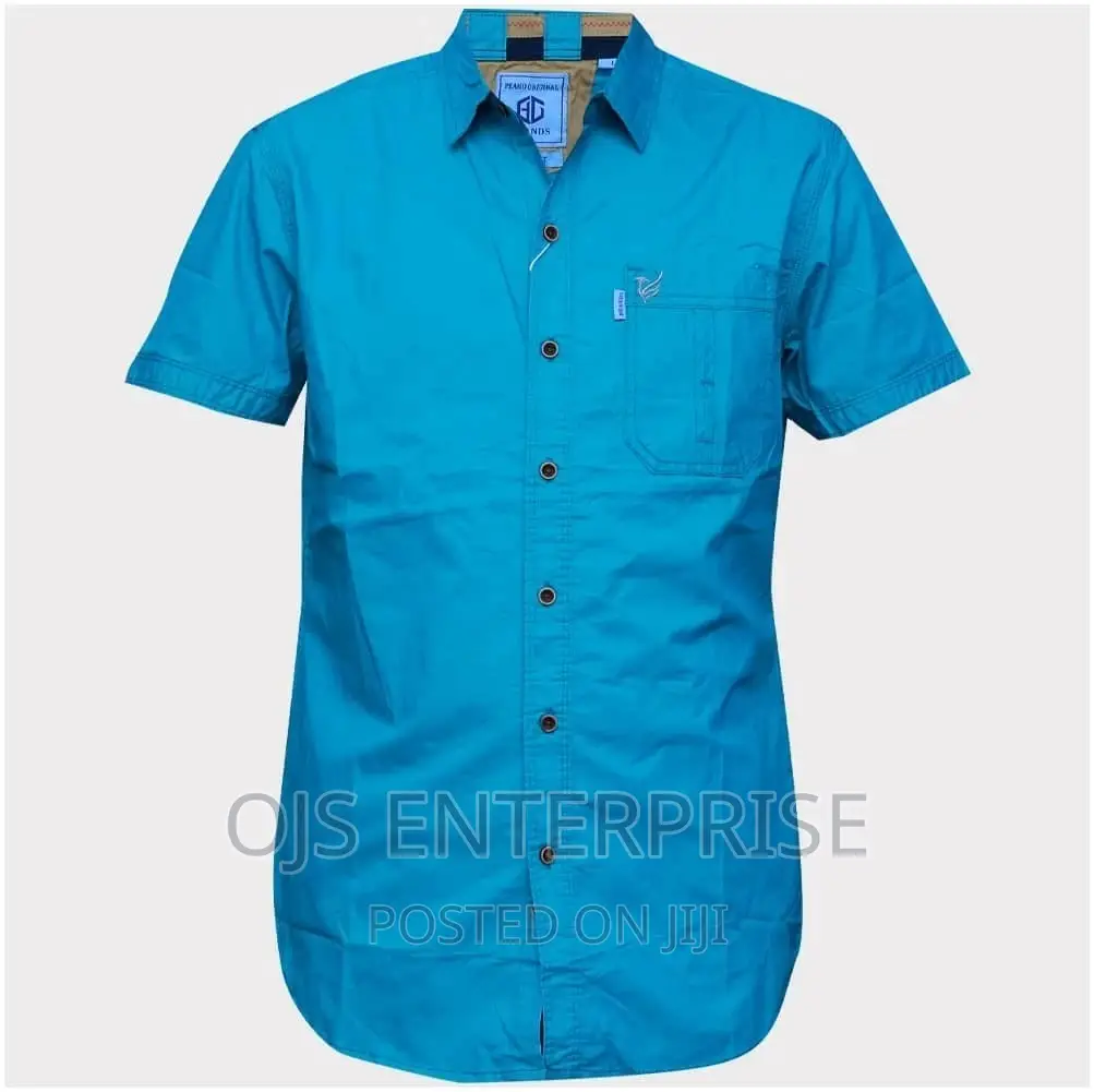 Short Sleeve Khaki Shirts Mens