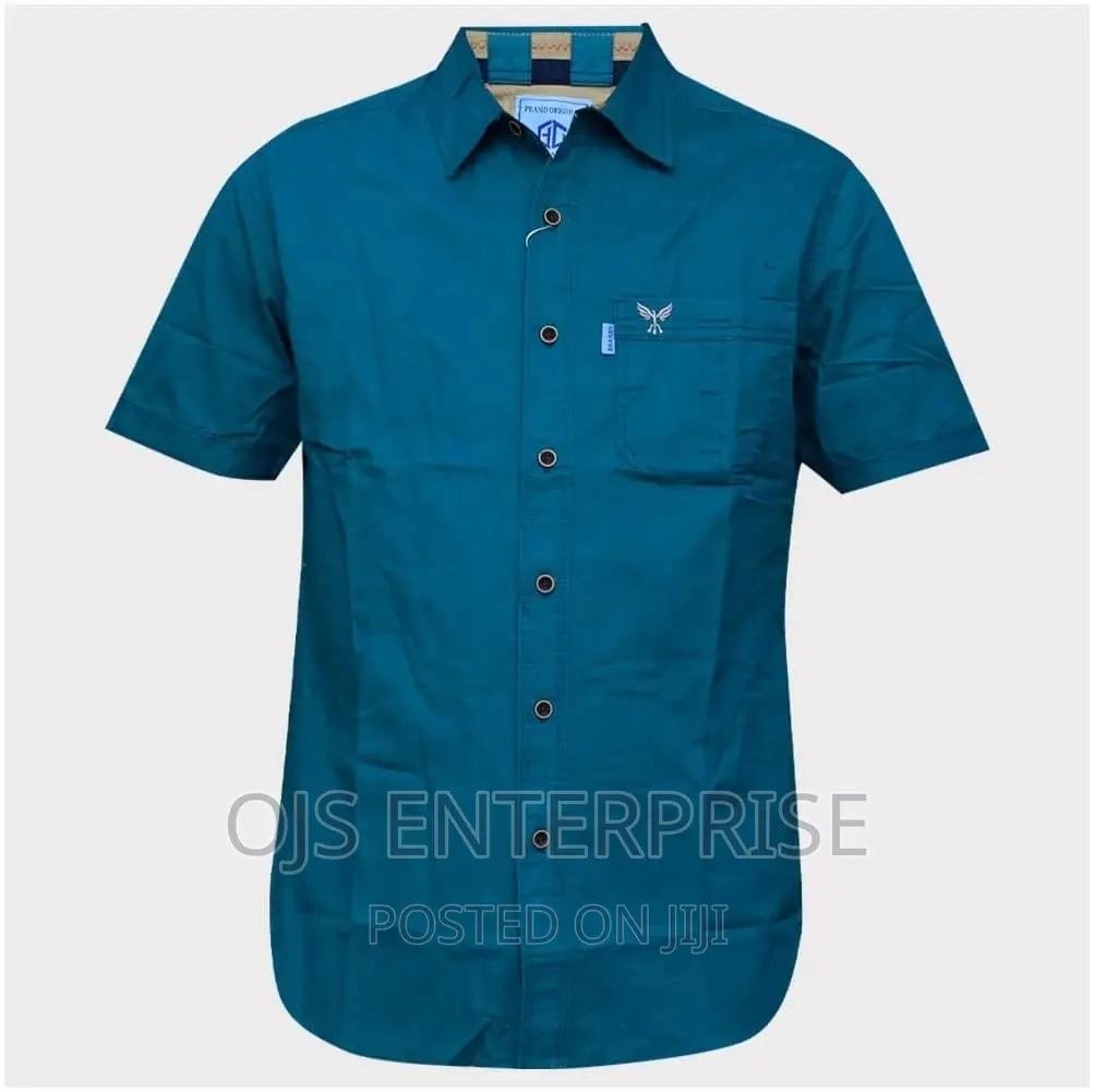 Short Sleeve Khaki Shirts Mens