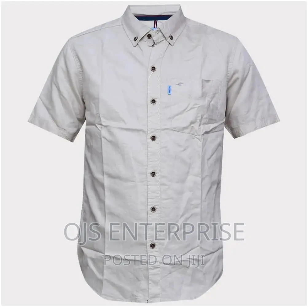 Short Sleeve Khaki Shirts Mens