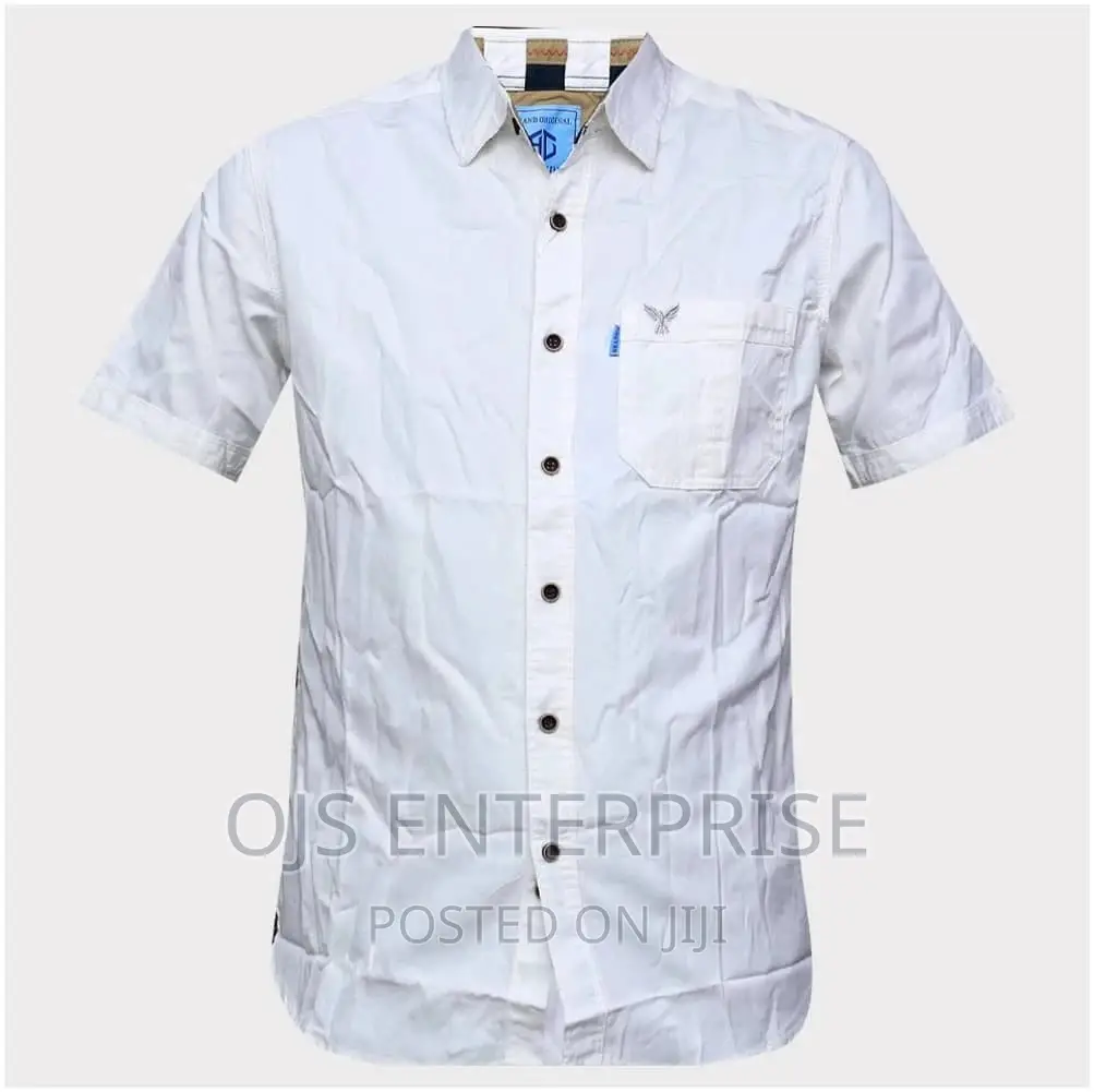 Short Sleeve Khaki Shirts Mens