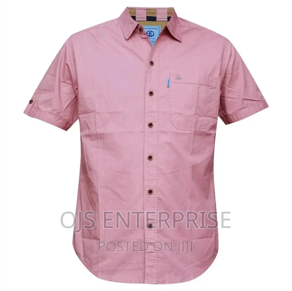Short Sleeve Khaki Shirts Mens