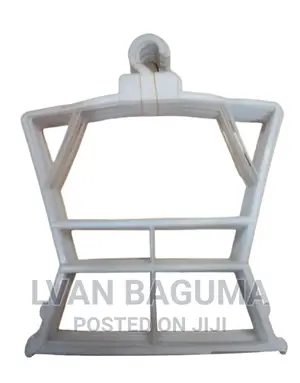 Hexagonal Kids Plastic Hangers - Big Size