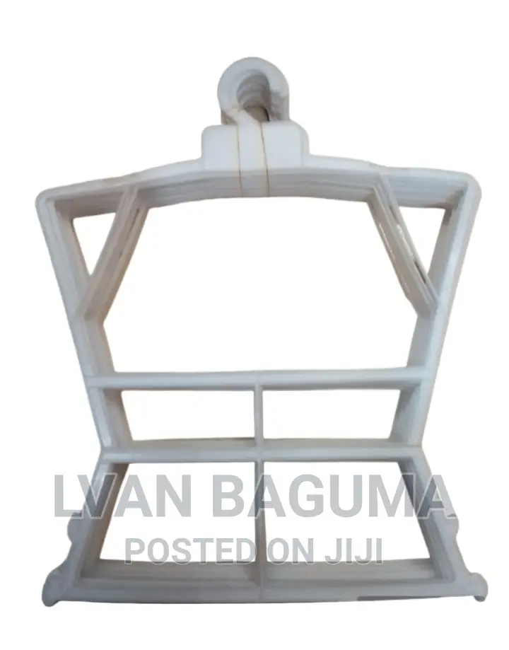 Hexagonal Kids Plastic Hangers - Big Size