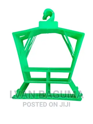Hexagonal Kids Plastic Hangers - Big Size