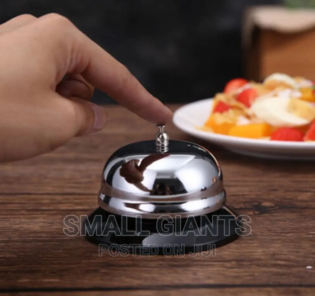 Classic Tabletop Stainless Steel Service Call Bell