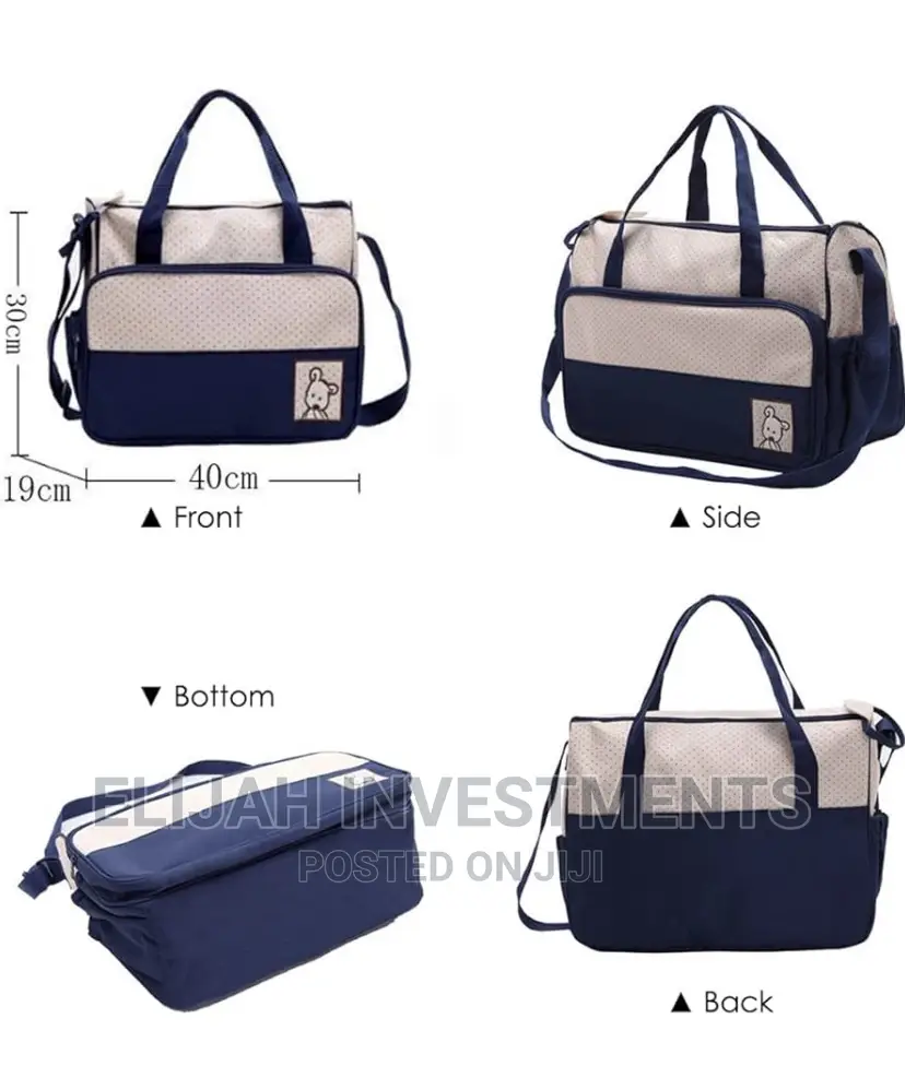 5pcs Set Lady Multifunctional Diaper Bag