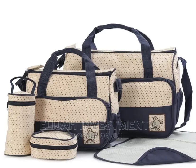 5pcs Set Lady Multifunctional Diaper Bag