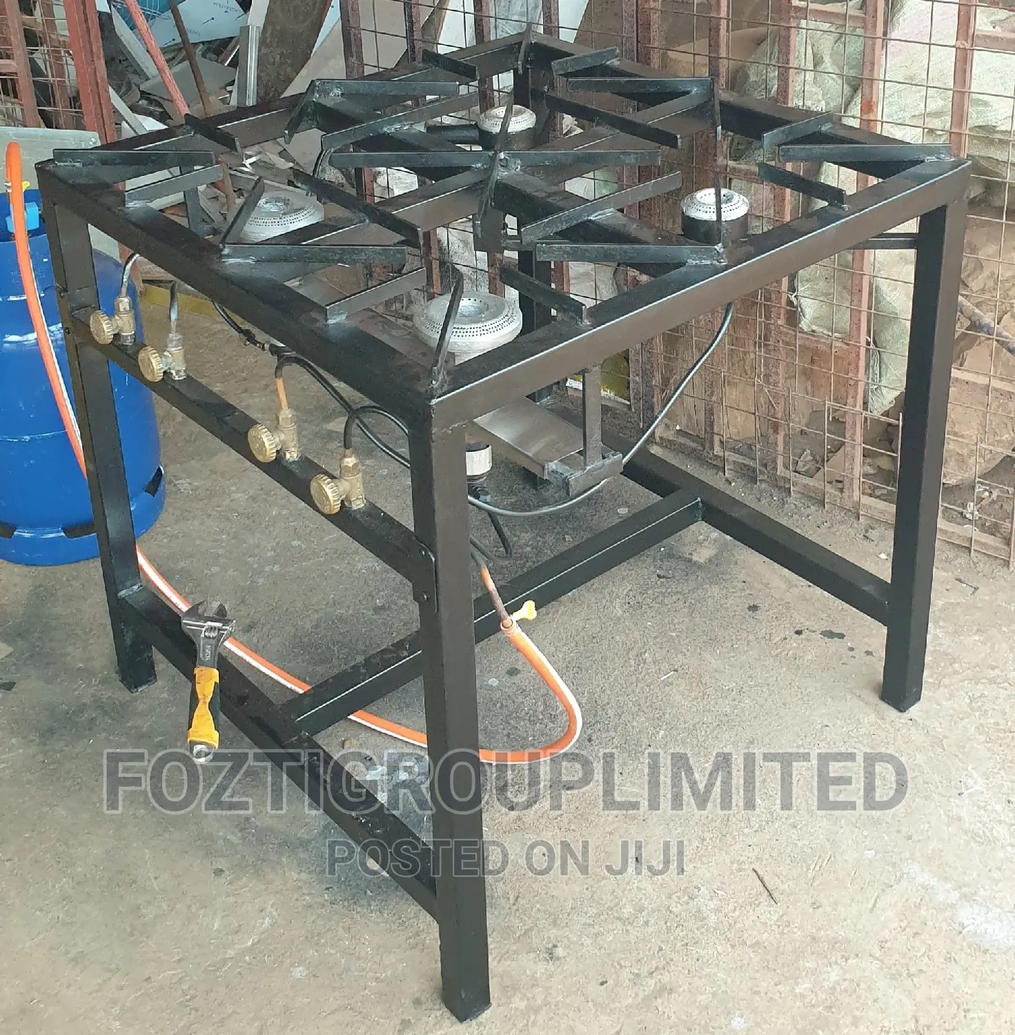 Gas Cooker 4 High Pressure Burners