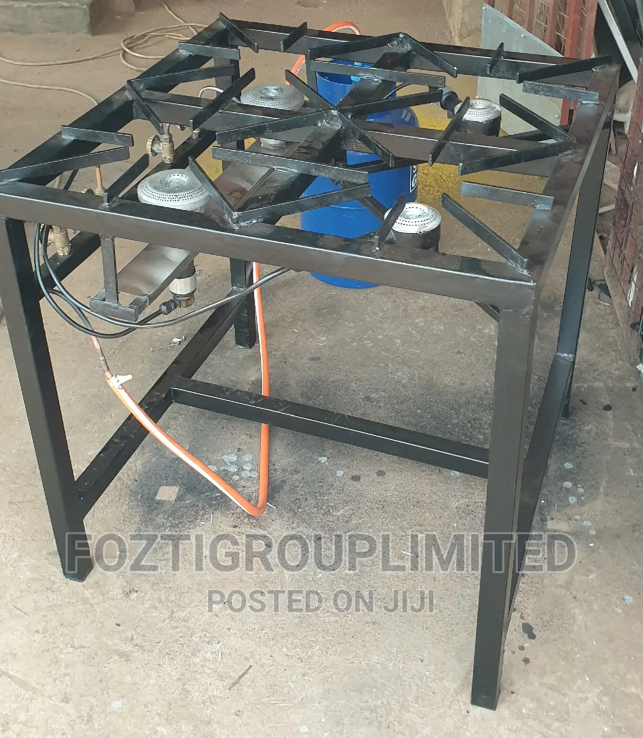 Gas Cooker 4 High Pressure Burners