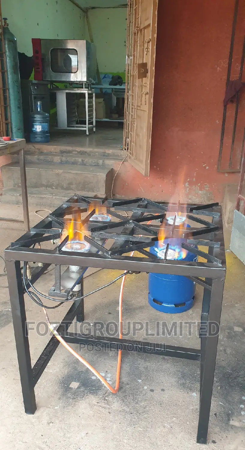 Gas Cooker 4 High Pressure Burners