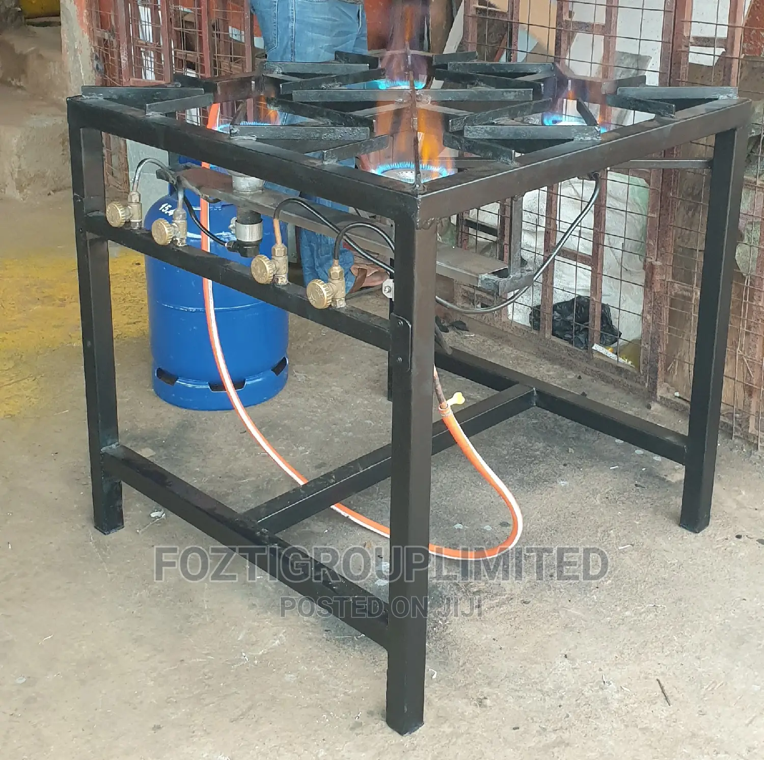 Gas Cooker 4 High Pressure Burners