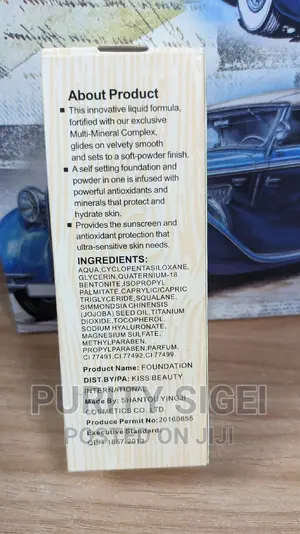 Kiss Beauty Bio Organic BB Foundation