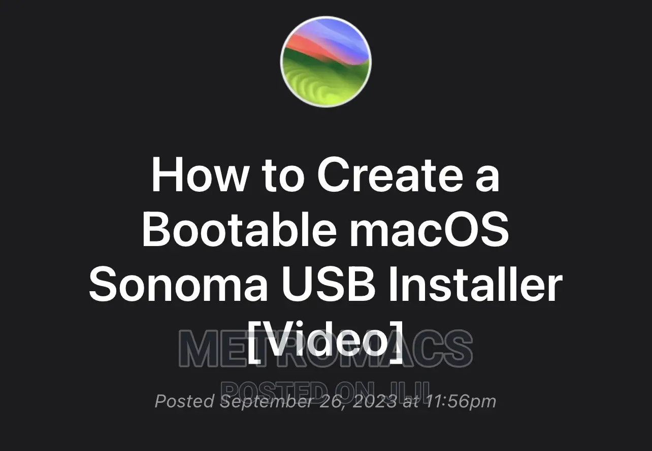 Macos Custom Installations,Ugrades USB Key Creations