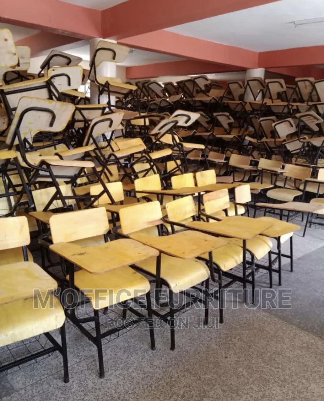 School Chairs With Writing Pads