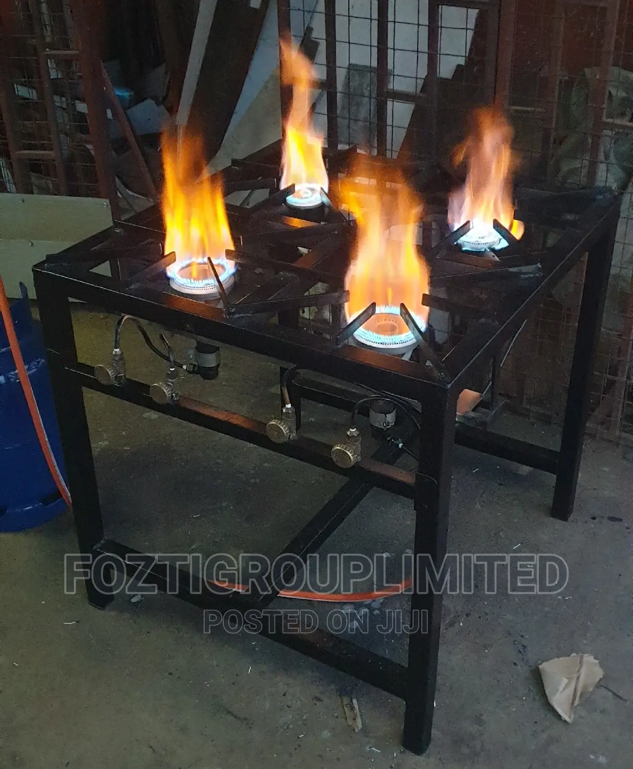 Gas Cooker 4 High Pressure Burners
