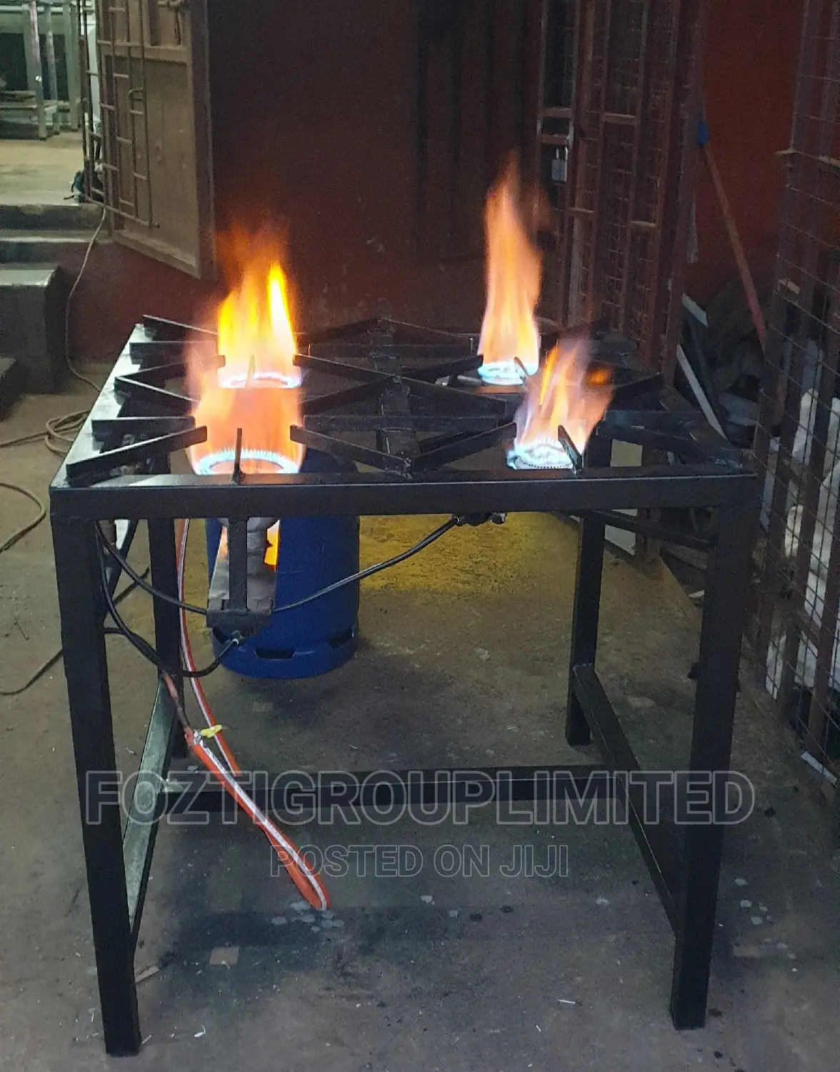 Gas Cooker 4 High Pressure Burners