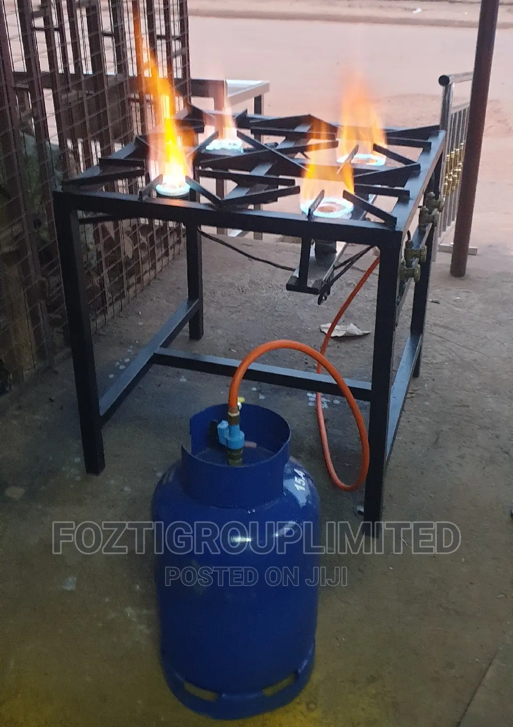 Gas Cooker 4 High Pressure Burners