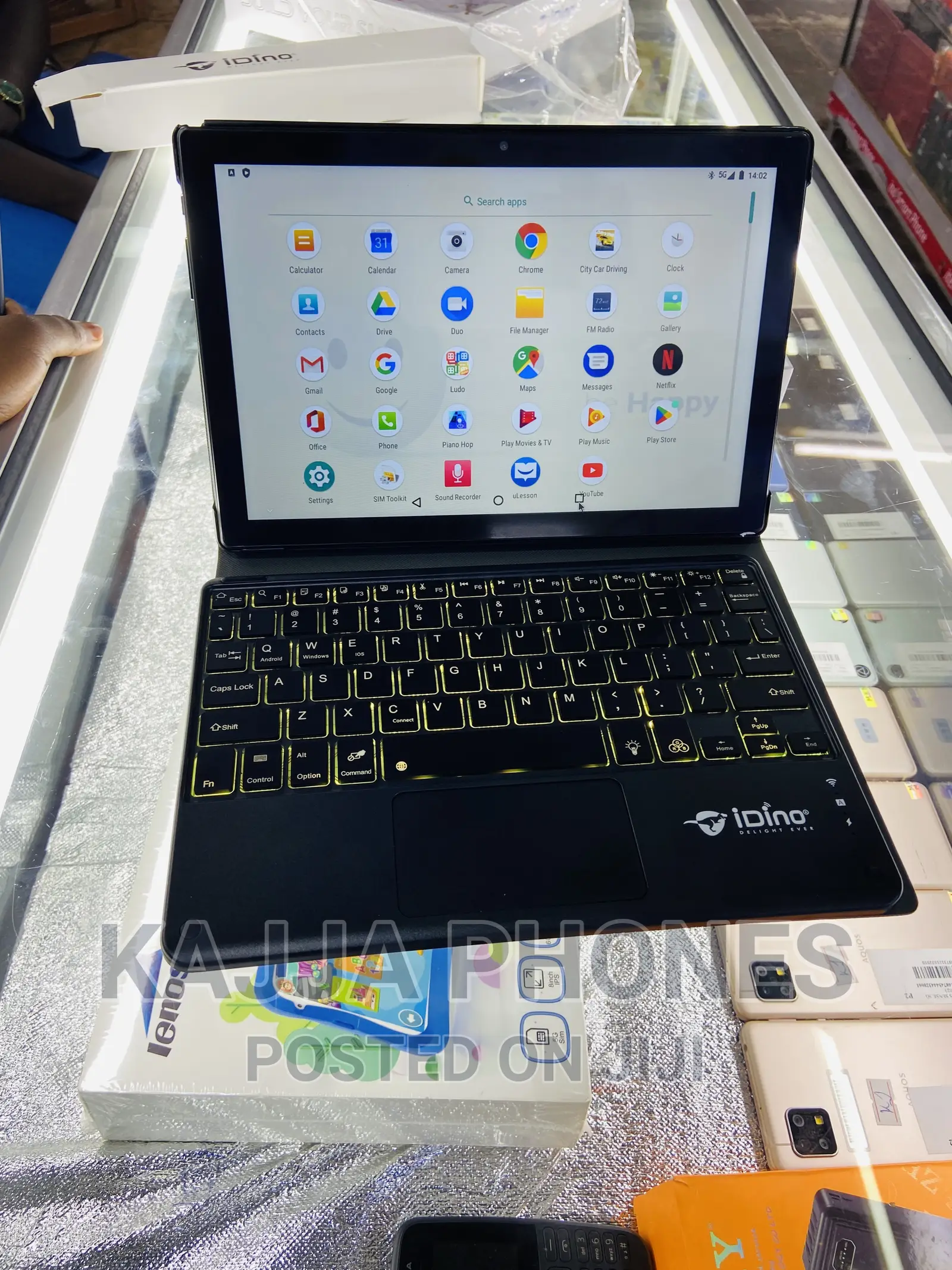 New Idino Notebook 9 256 GB Black