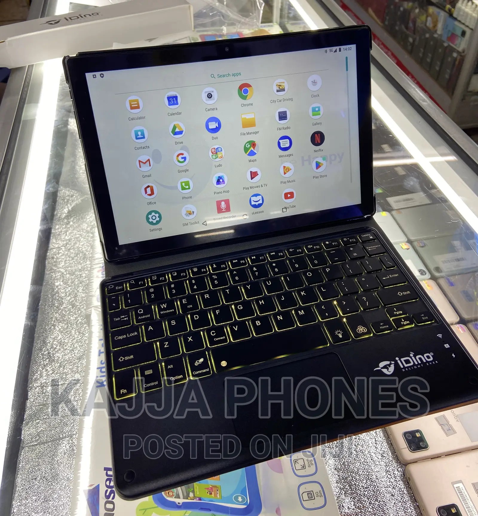 New Idino Notebook 9 256 GB Black