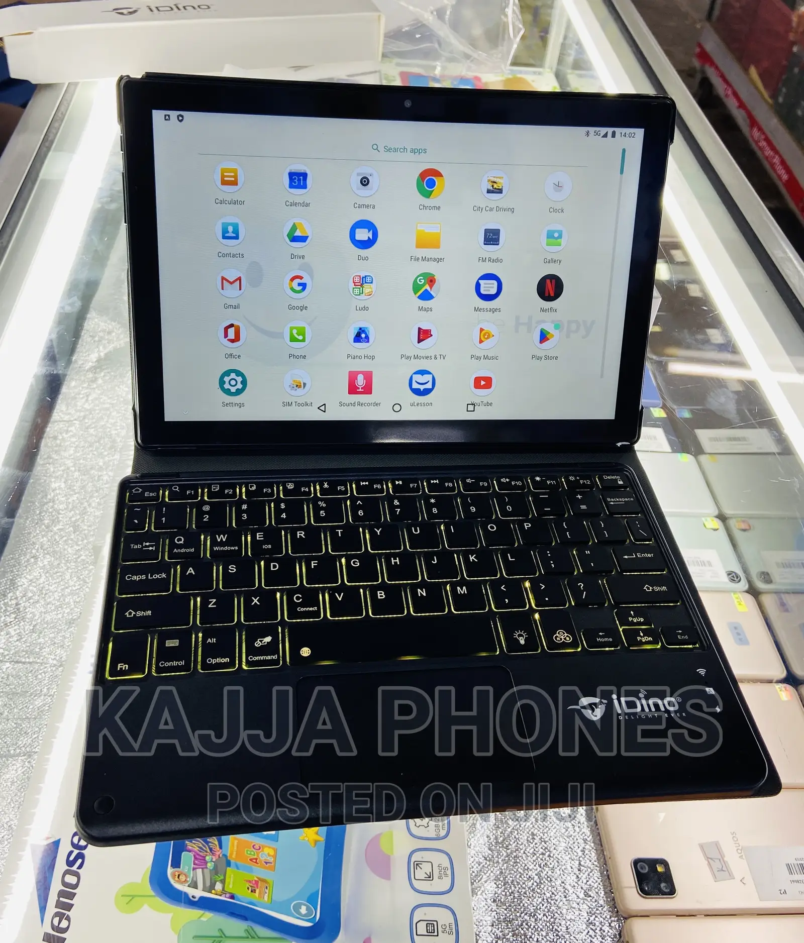 New Idino Notebook 9 256 GB Black