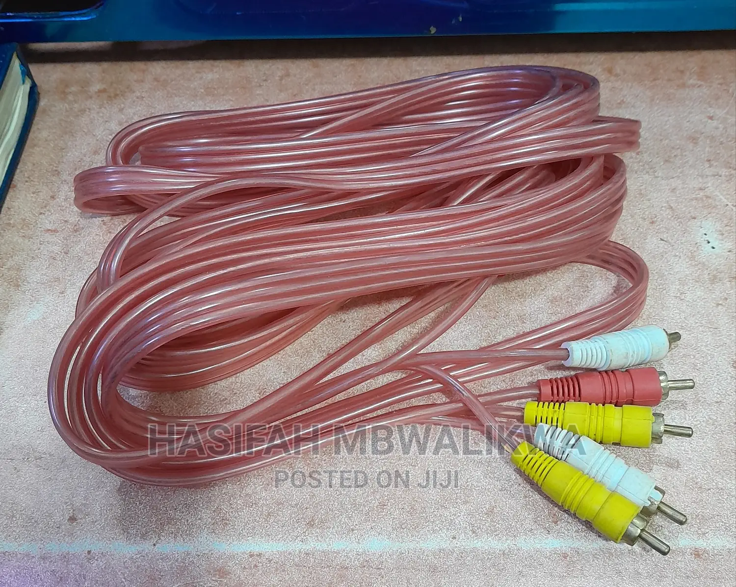 Audio Video Transparent Banana Pins- 5 Metres