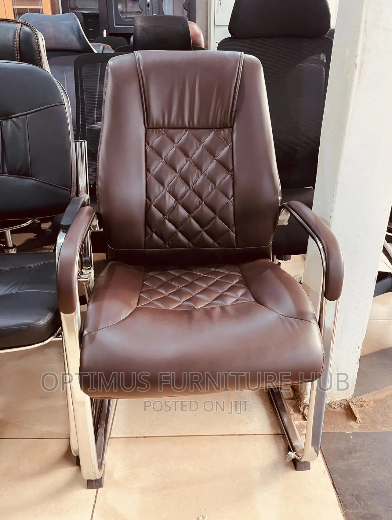 Leather Visitor Chair