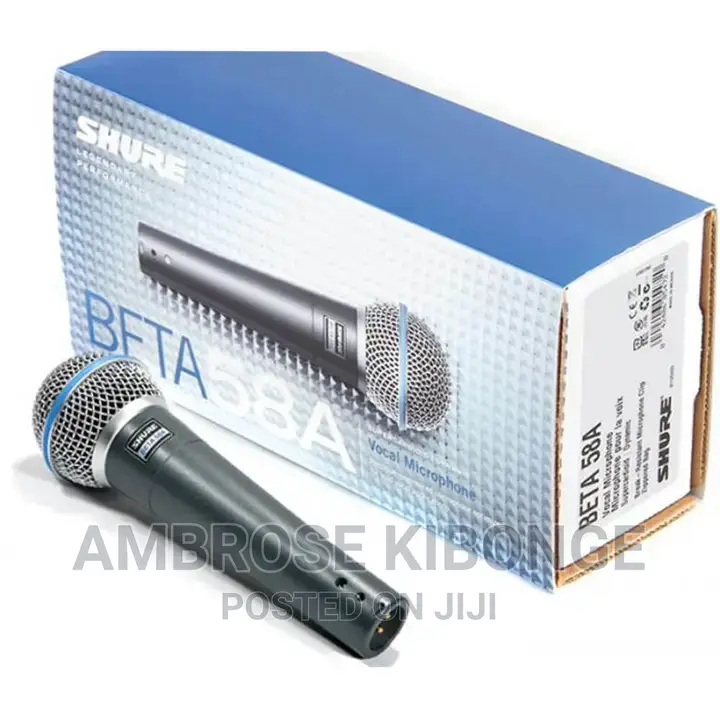 BETA58A Shure Dynamic Cardioid Handheld Portable Microphone