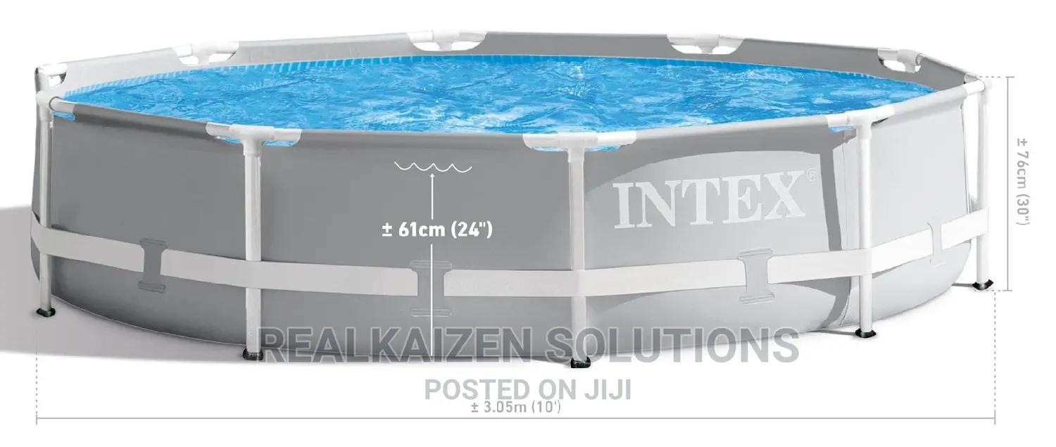 INTEX Prism Frame Premium Above Ground | Filter Pool 3.1m