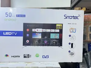 Smartec 50” Smart Tv With Inbuilt Free to Air Decorder
