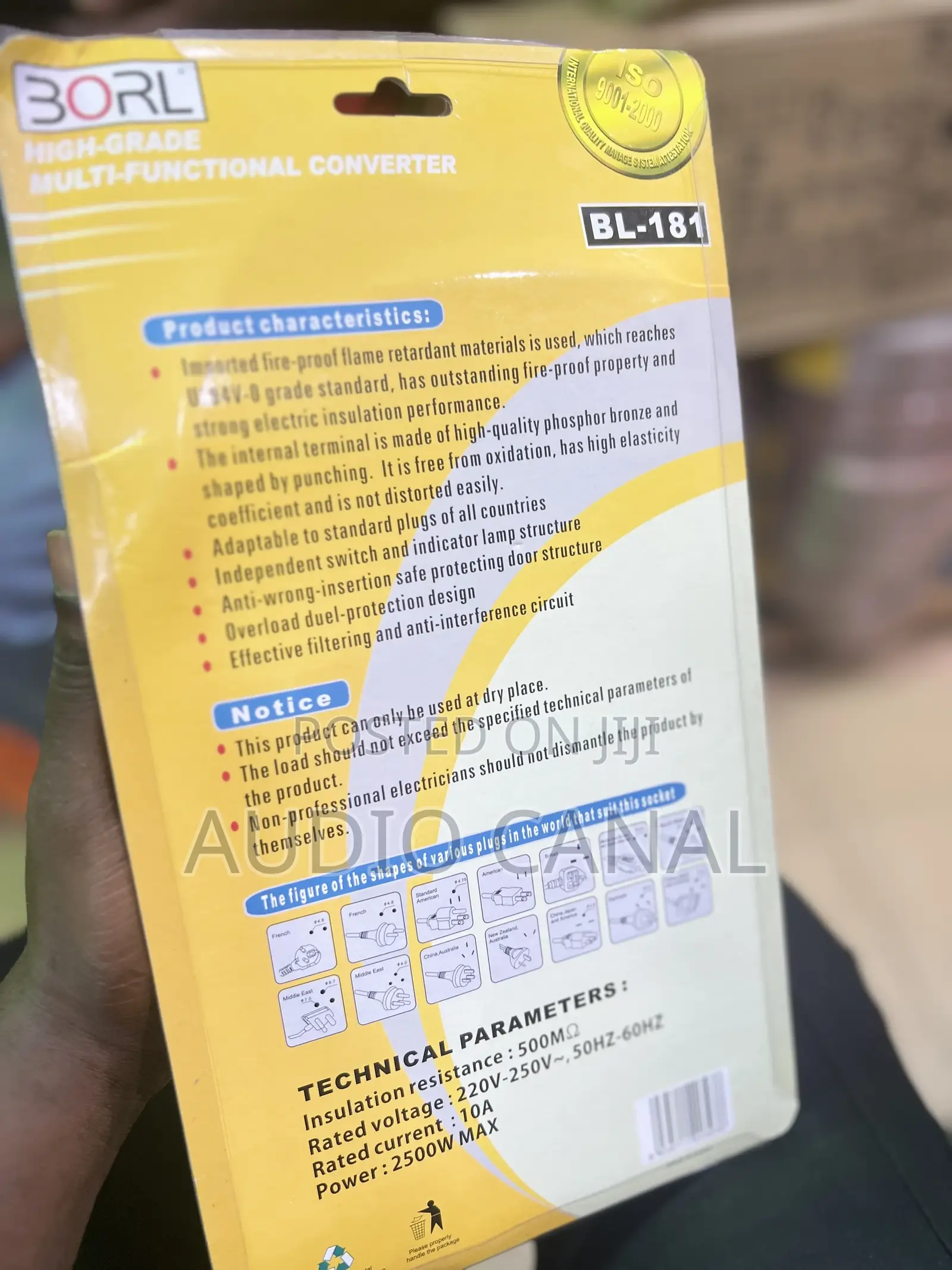 Borl High Grade Multi - Functional Converter Extension