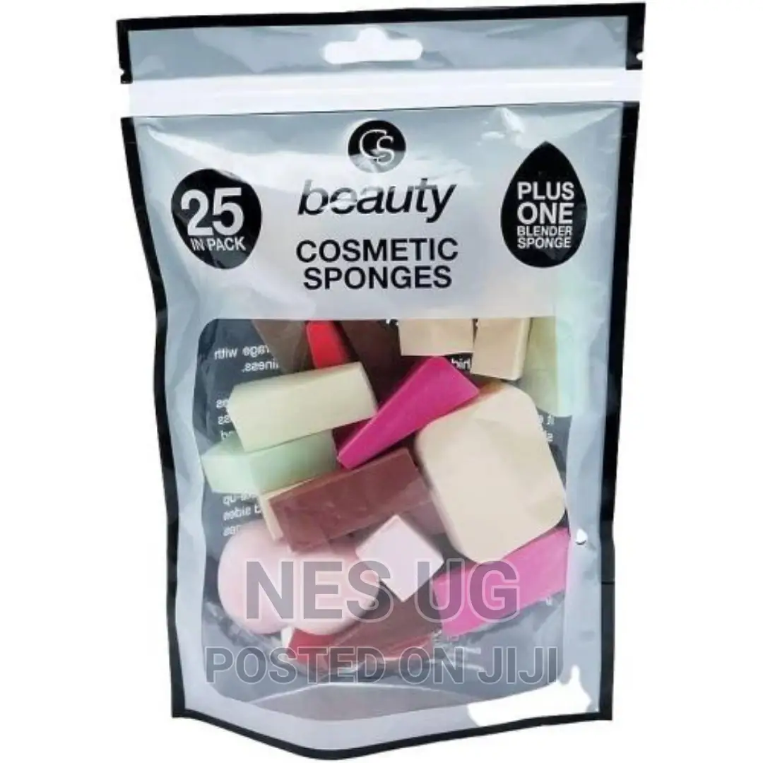 CS Beauty Soft Cosmetic Sponges Make Up Sponges, 25pcs