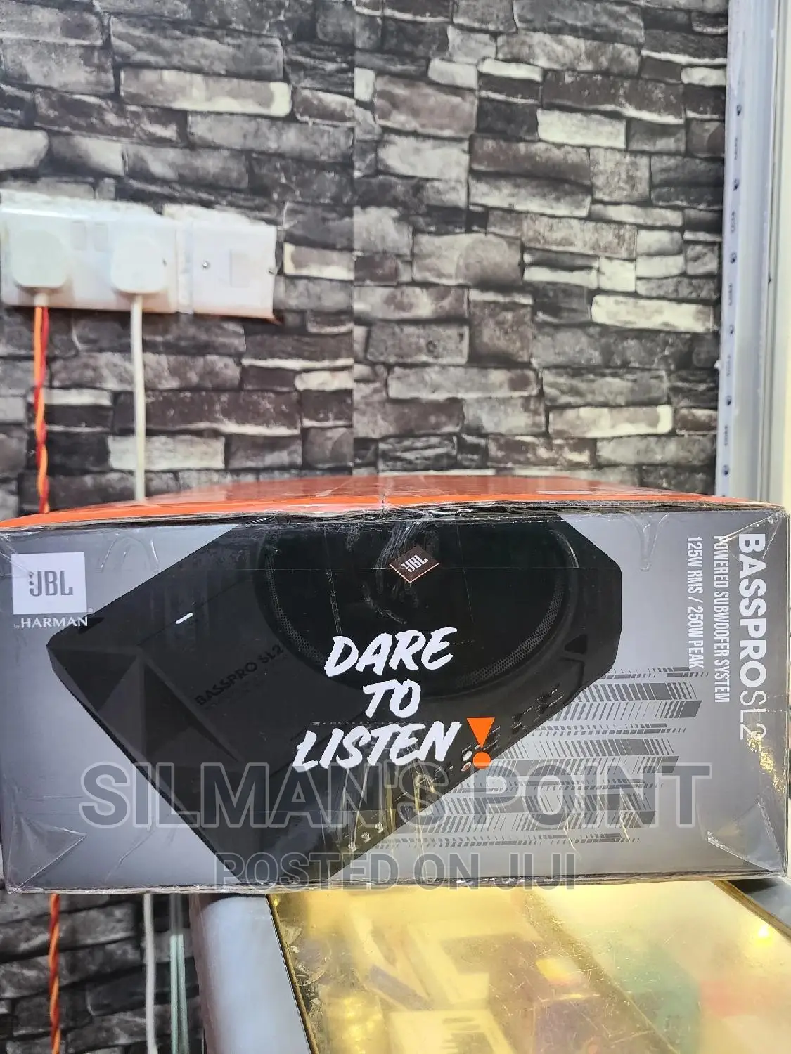 High End JBL Basspro Sl2 Car Underseat Subwoofer