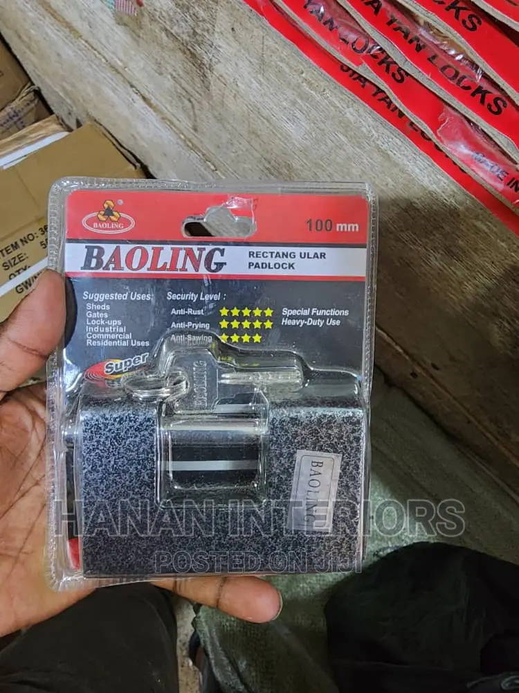 Baoling Unbreakable Hard Security Padlock