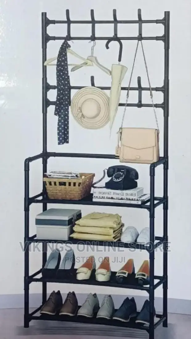 Scarf Organizer Pinterest All-in-1 Shoe Rack/Coat Rack/Cap Scarf