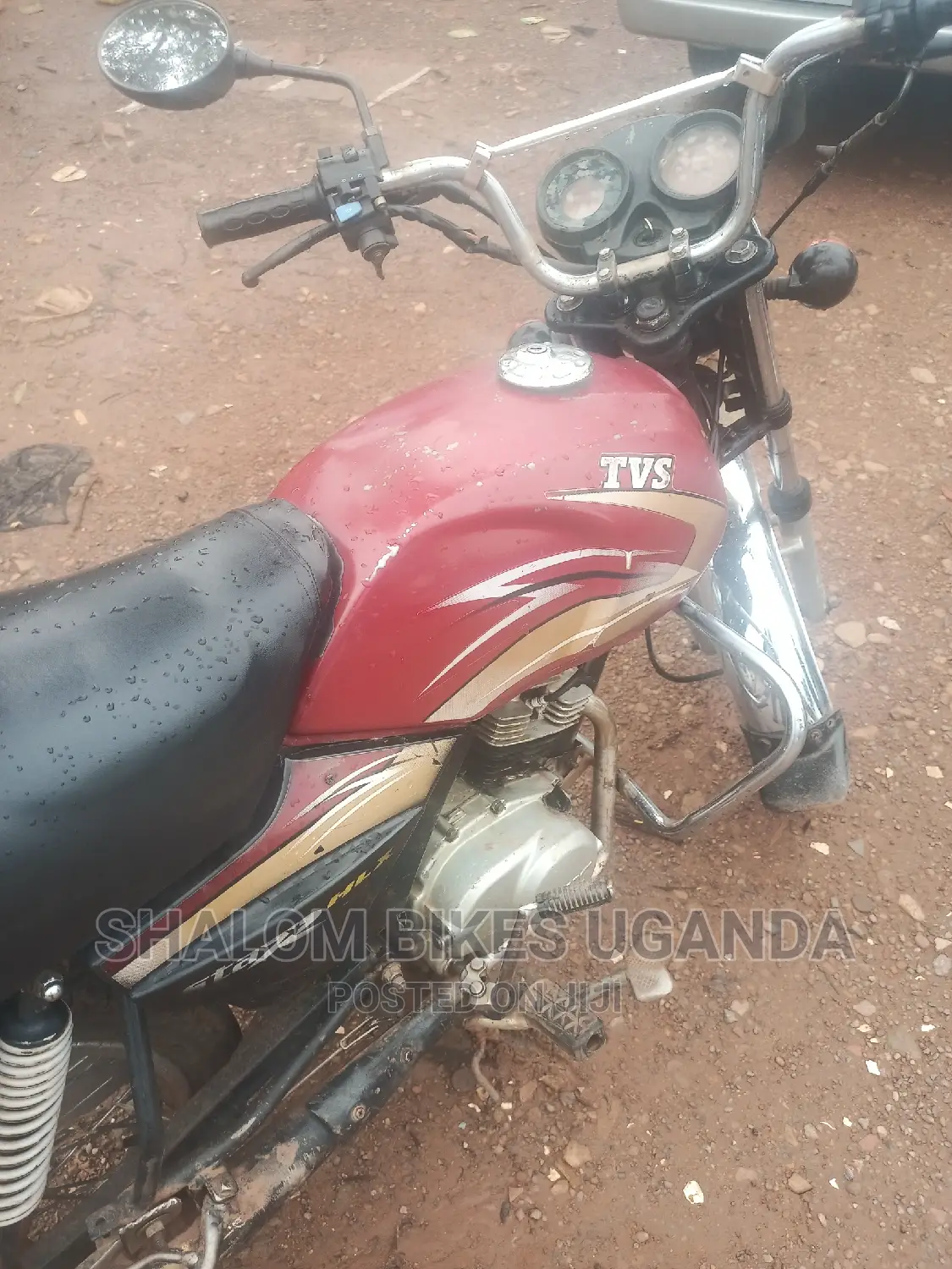 TVS XL 100 2016 Red