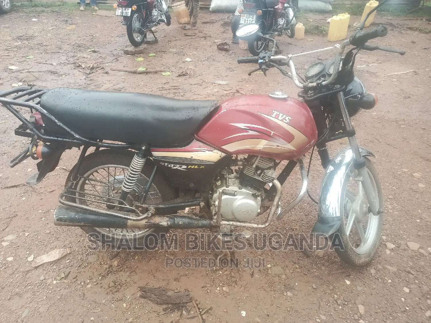 TVS XL 100 2016 Red