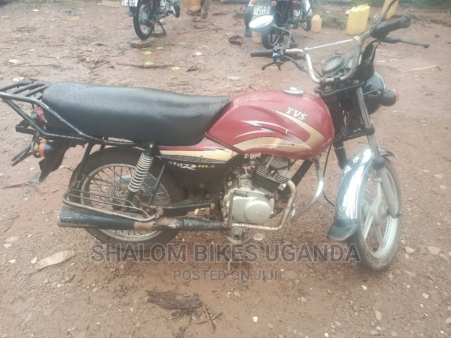TVS XL 100 2016 Red