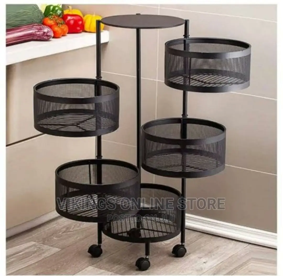 5tier Rotating Kitchen Rack