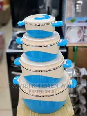 4pieces of Insulation Pots or Serving Dishes