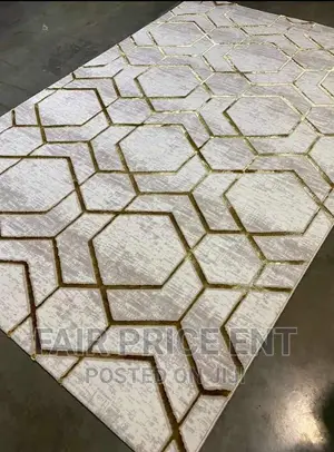 Luxury Vip Carpets.2mx1.5( Cream)