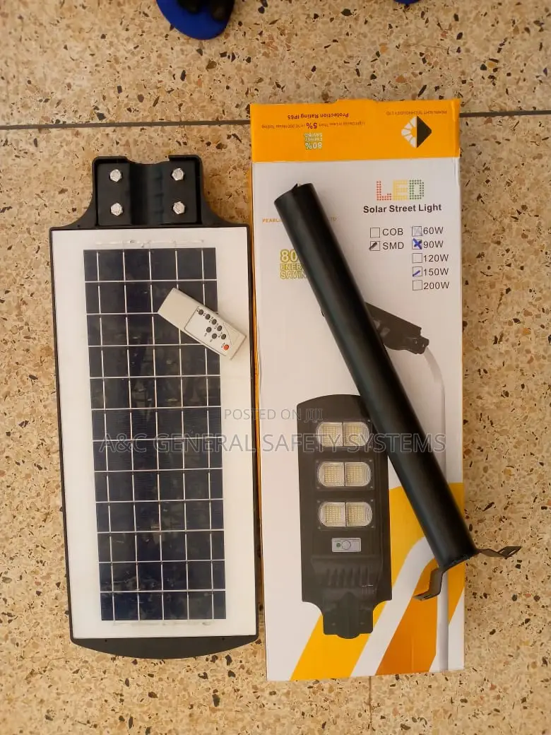 Solar Security Motion Sensor Light 150W With Stand Pole