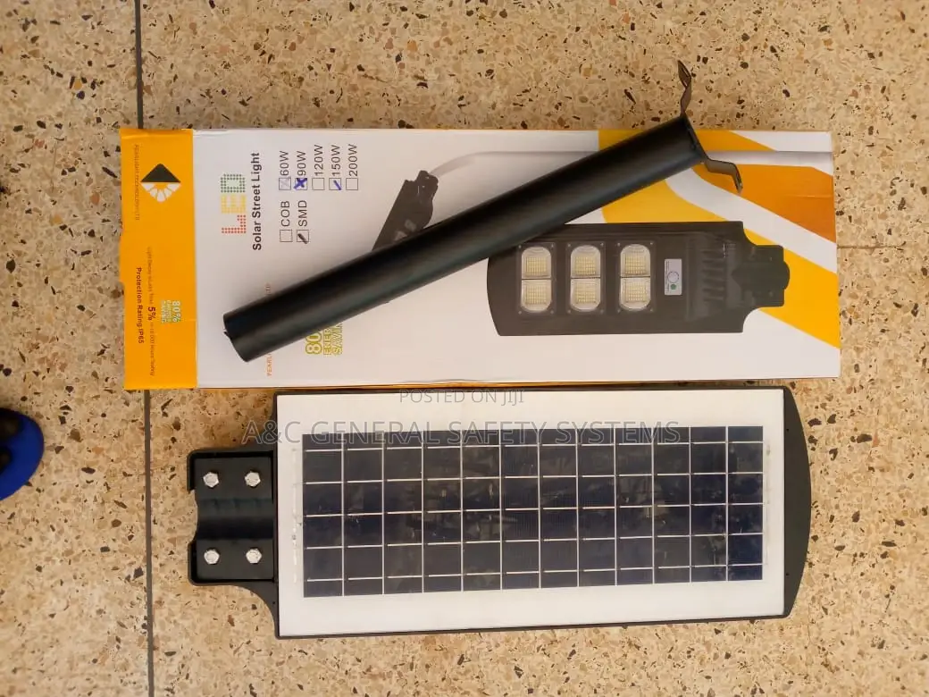 Solar Security Motion Sensor Light 150W With Stand Pole