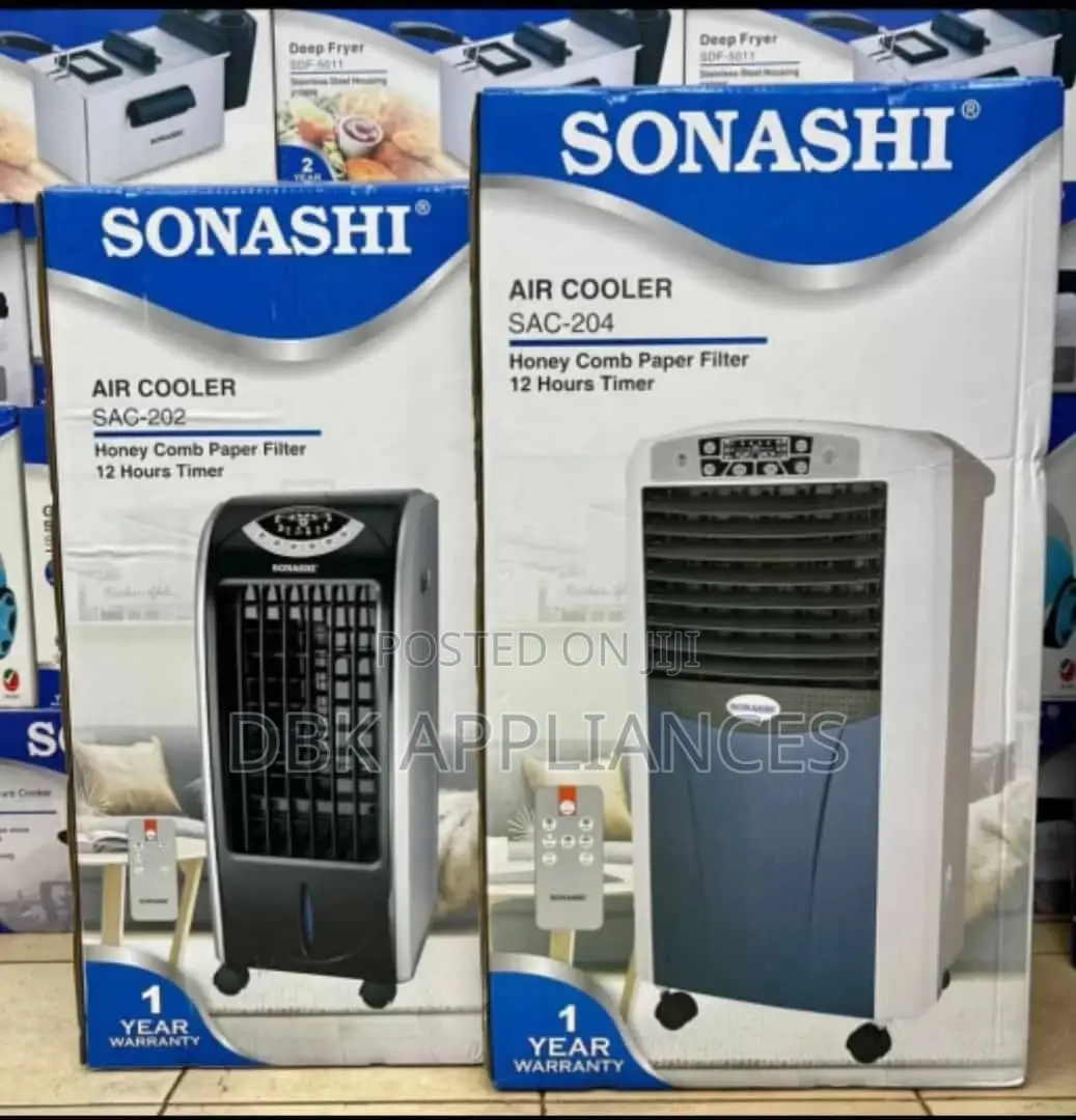 SONASHI 202 204 Air Coolers March-April Stock 2024