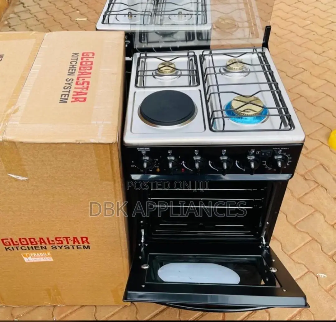 GLOBAL STAR 3gas+ 1electric Cookers Available